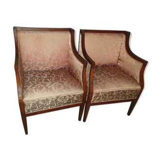 Paire de bergère art deco