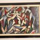 Oil Painting Canvas Cubist Cubist Scene Figurative Dance