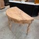 Half-moon table, 19th century