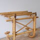 Rattan shelf