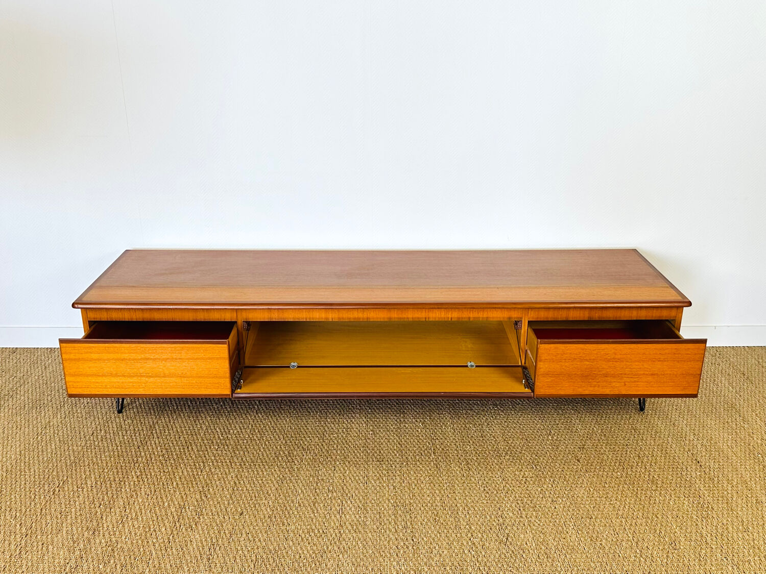 Scandinavian teak sideboard from the 1960s.