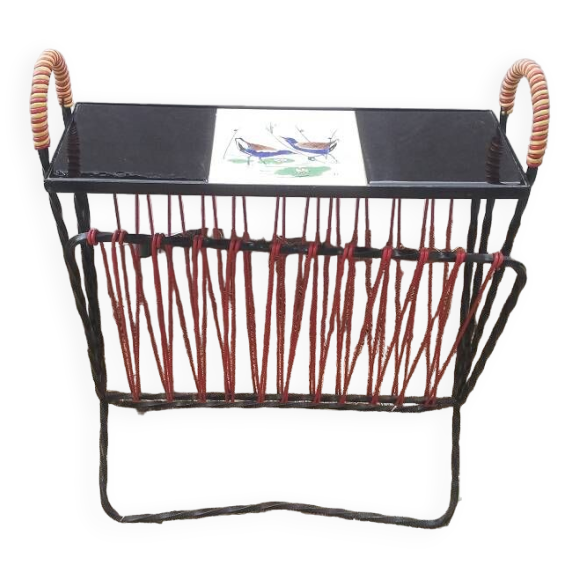 Porte revue fer forgé