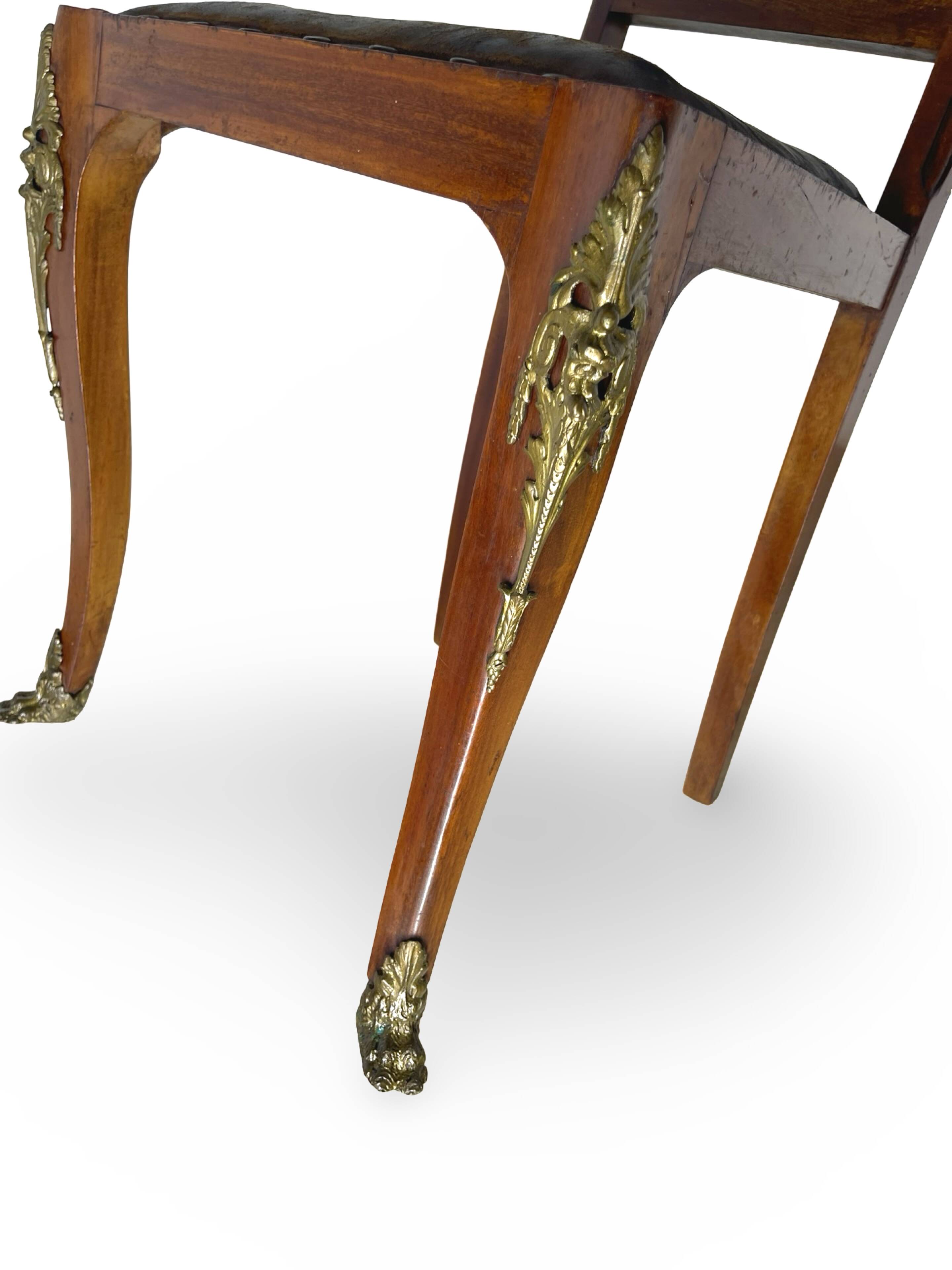 Italian art deco dining chairs 1920s