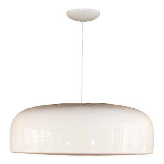 Hanging lamp Smithfield in white lacquered aluminium designed by Jasper Morrison