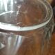 Vintage 70's glass caviar serving bowl