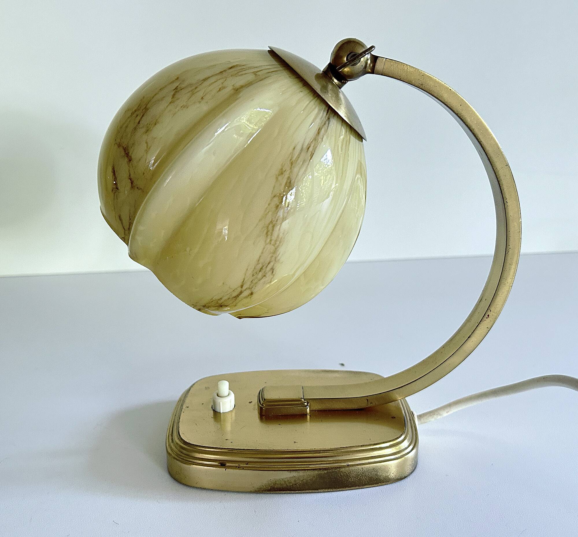 Bauhaus art deco table lamp