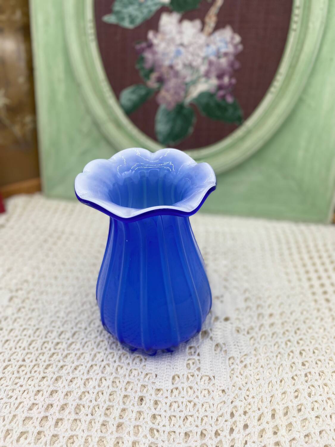 Vase corolle Murano