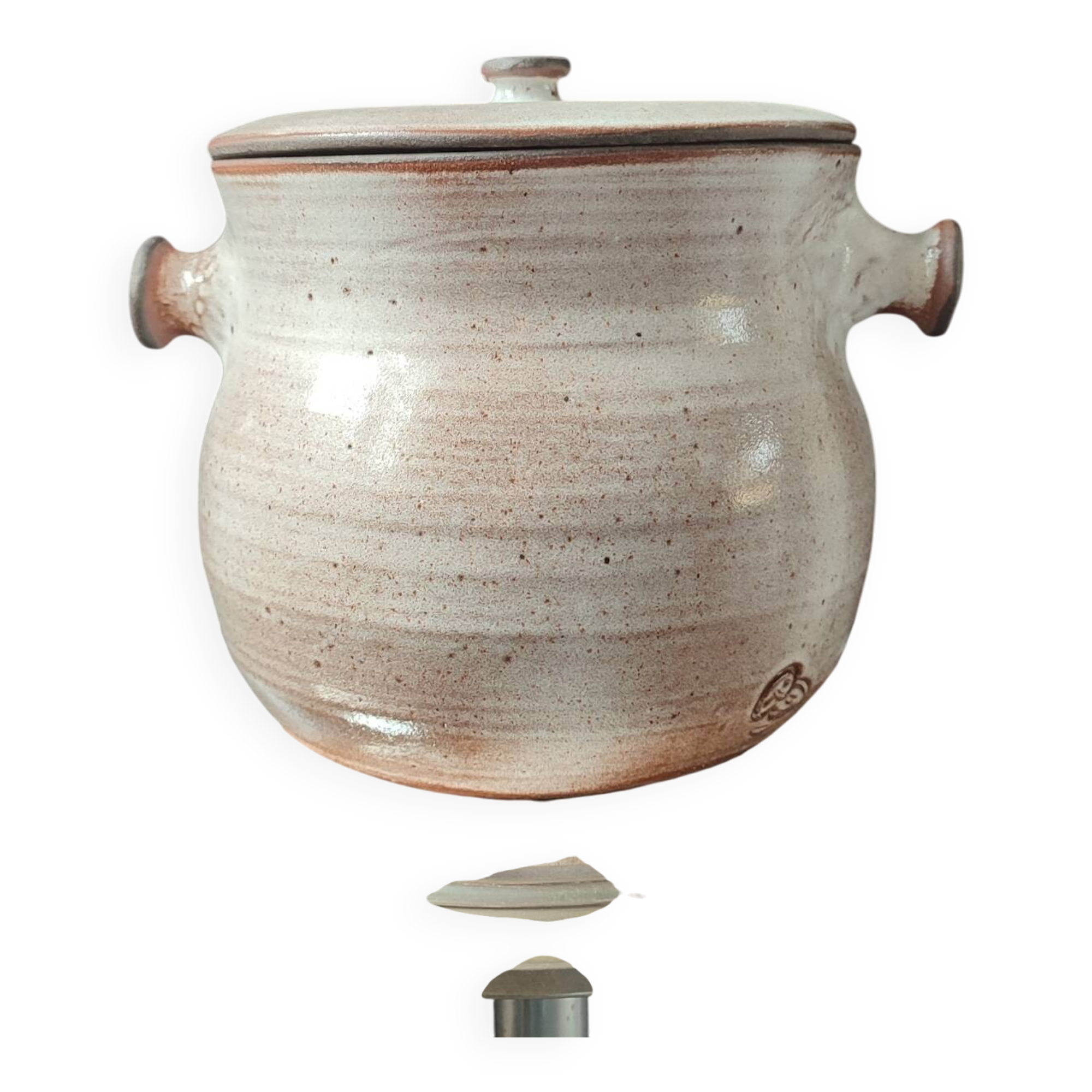 Ceramic soup pot La Hulotte, Ateliers Pierlot, Ratilly