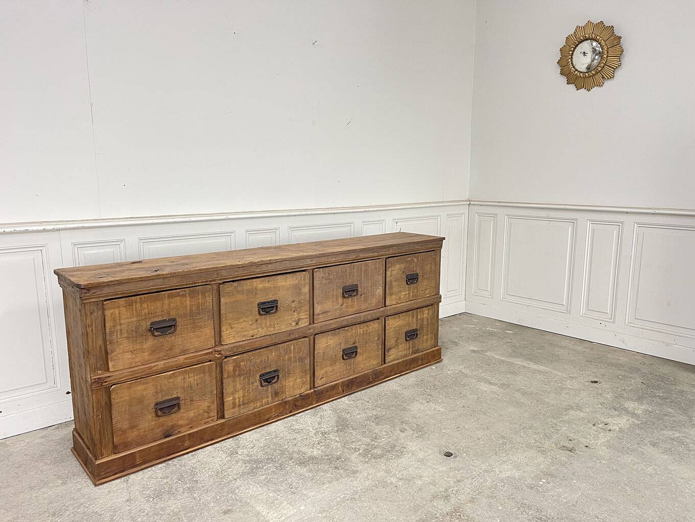 Ancien meuble de métier à tiroirs 1920