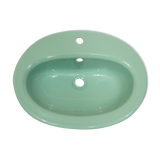 Vintage mint green sink