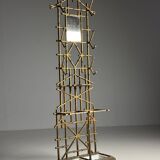 Porte-manteau en faux bambou, vers 1900