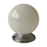 Opaline ball lamp