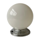 Opaline ball lamp