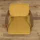 Fauteuil GFM-87 par Juliusz Kedziorek pour Gościcińskie Furniture, 1960