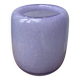 Vase Lancel en verre moucheté mauve