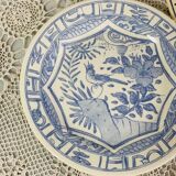 Gien blue bird flat plate