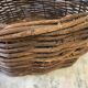 Basket basket vine shoots