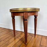Table d’appoint bouillotte de style Louis XVI