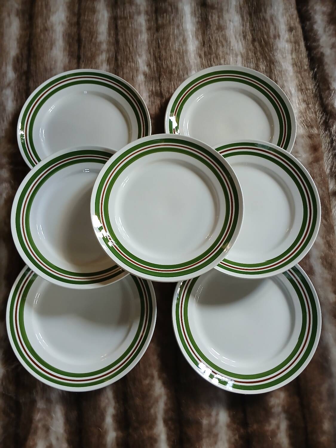 Vintage tableware set Moulin des Loups