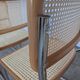 Ensemble de 6 chaises Cesca Design Marcel Breuer / Noyer clair, cannage, chrome, salle à manger