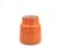 Céramique orange de Mado Jolain, années 50