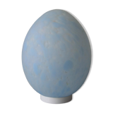 Lamp big egg in blue glass paste deco office living room
