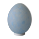 Lamp big egg in blue glass paste deco office living room