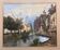 Tableau grande Aquarelle XIX° Quartier des Tanneries (Rouen ?)