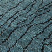 Handmade Tribal Decorative 250 cm x 310 cm Blue Wool Carpet