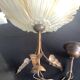 Vintage flower pendant light