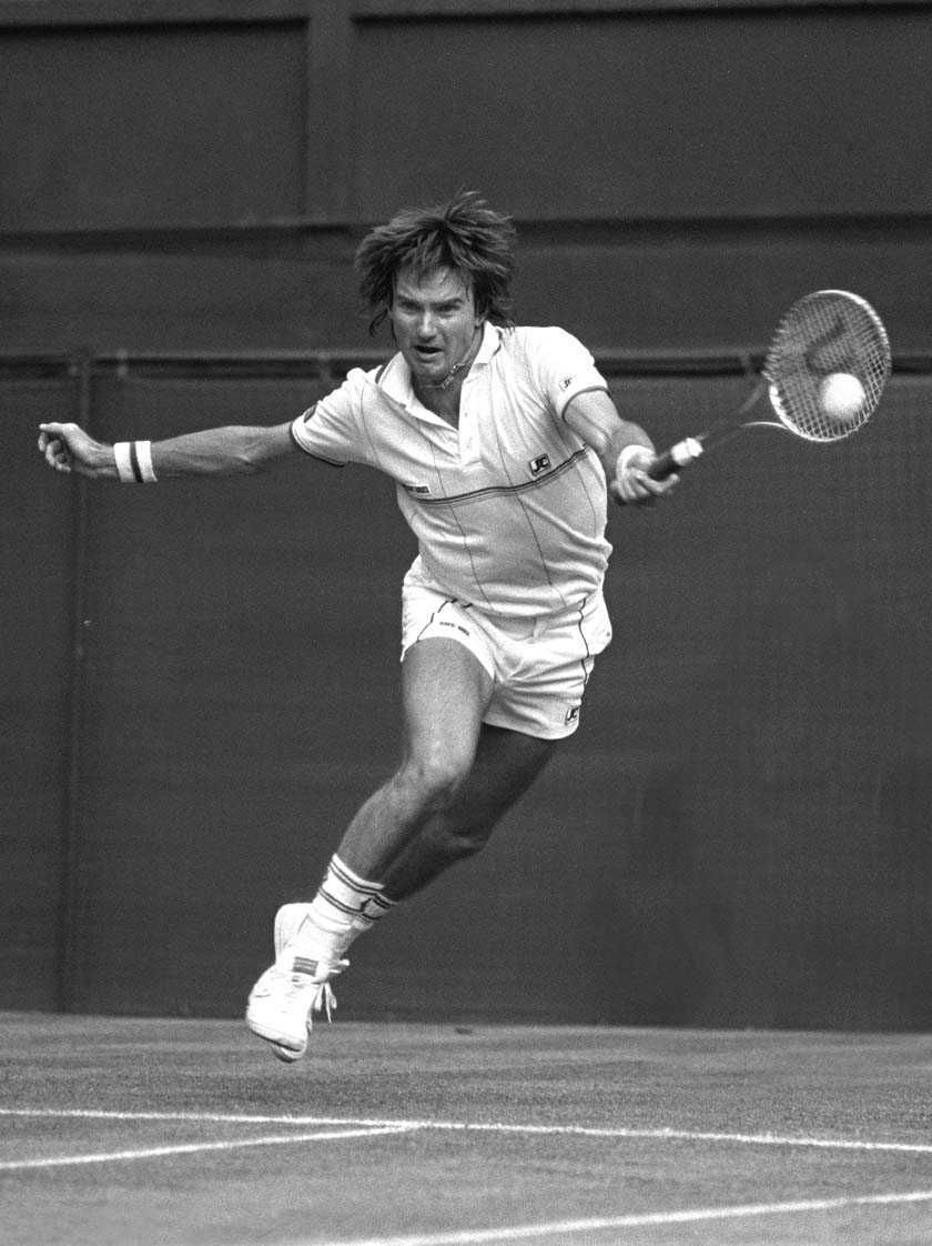 Raquette de tennis Jimmy Connors, Lacoste Wilson