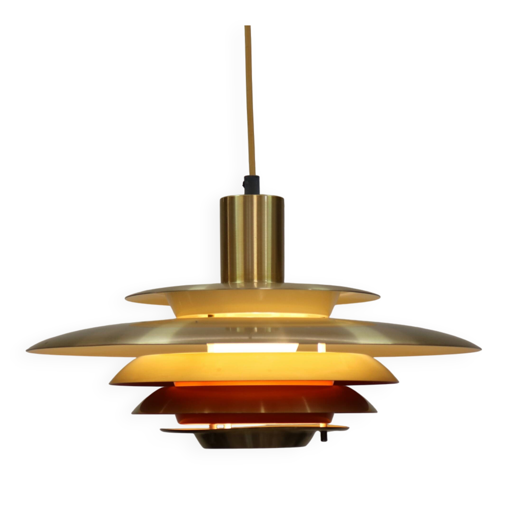 Very rare old Danish design lamp by Teknika model 425  - 60's
