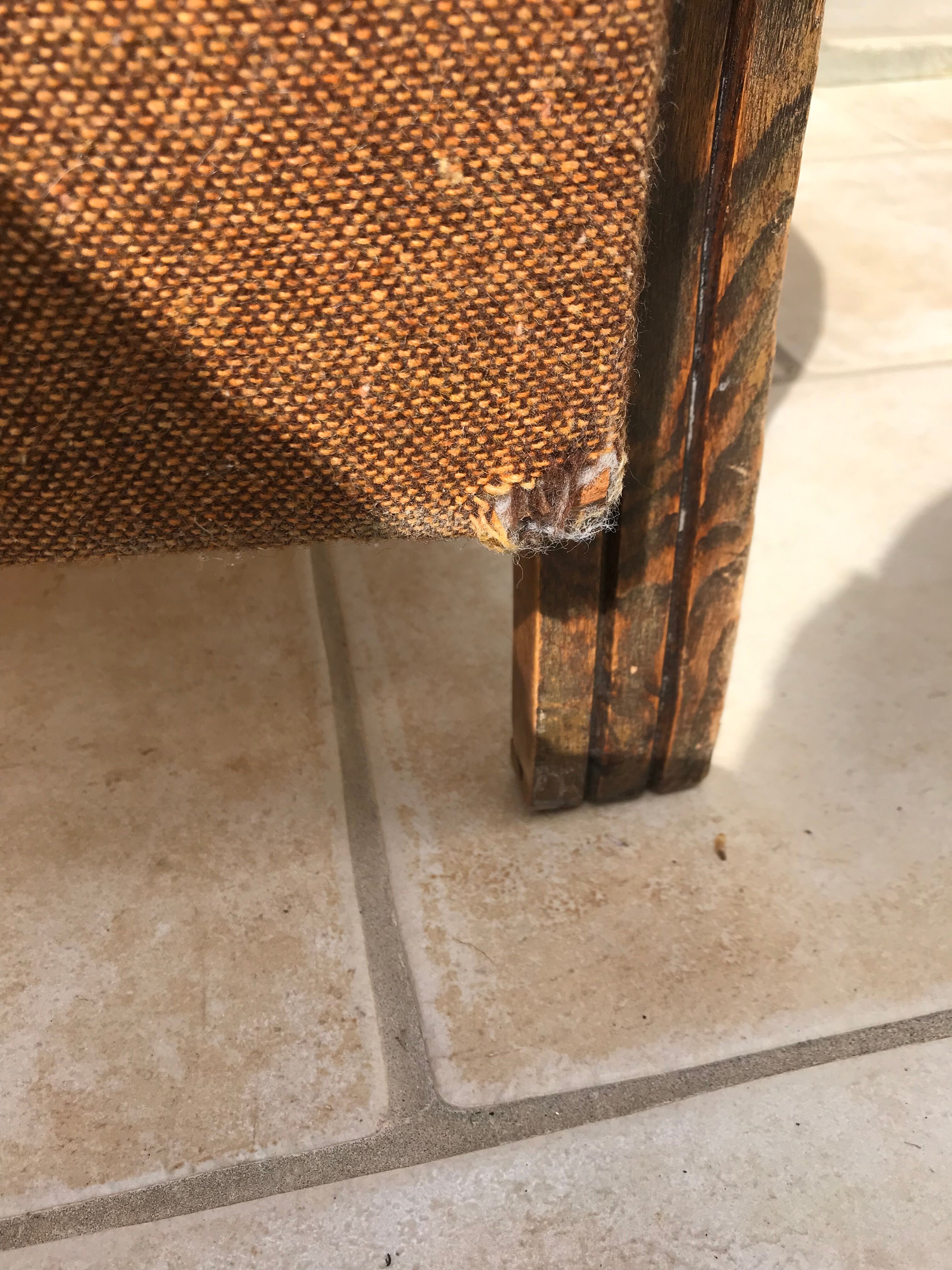 Art deco club armchair