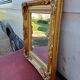 Mirror wood and gilded stucco
