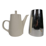 Mid-Century Ceramic Thermos Coffee Maker & Tea Pot from Mellitta, 1960s