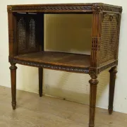 serving table / accent furniture in Louis XVI style – marble top