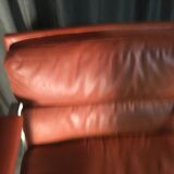 Leather desk chair