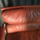 Leather desk chair