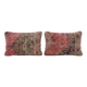 Lot de 2 housses de coussin turque vintage 41x61 cm