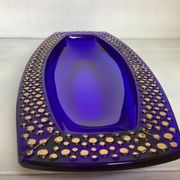 Grand vide poche bleu cobalt