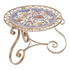 Table basse fer forgé, - 1960