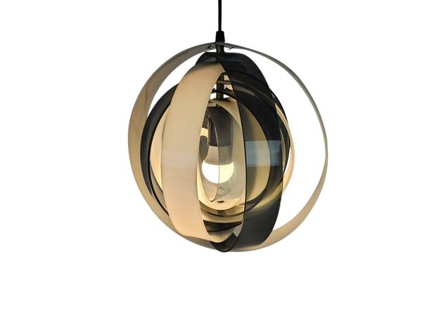 Lampe lunaire - lampe suspendue - Verner Panton - Ère spatiale - milieu du siècle - années 60