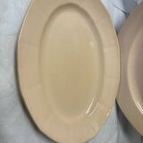 Set of 2 Digoin Sarreguemines serving dishes