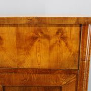 1930s Antique Cabinet with Writing Area in Walnut Finish ,Czechoslovakia