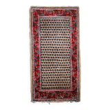 Tapis Vintage Seraband Indien en Laine, Années 1970, Élégance Artisanale