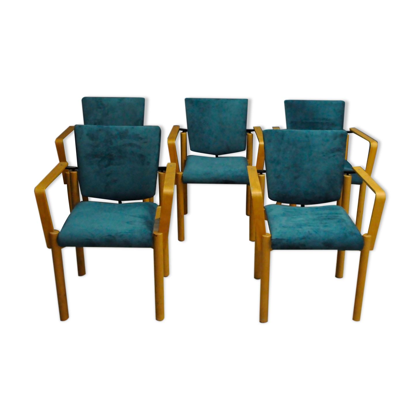 Kusch & Co dining chairs, 1960s, set of 5