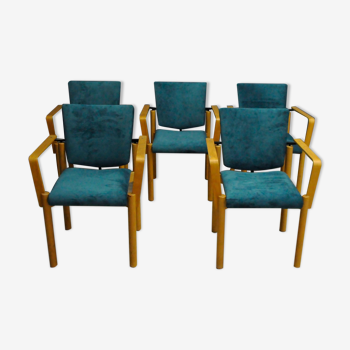 Kusch & Co dining chairs, 1960s, set of 5