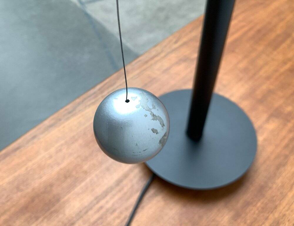 Nestore table lamp, Italian postmodern vintage by Carlo Forcolini for Artemide, 1980s.