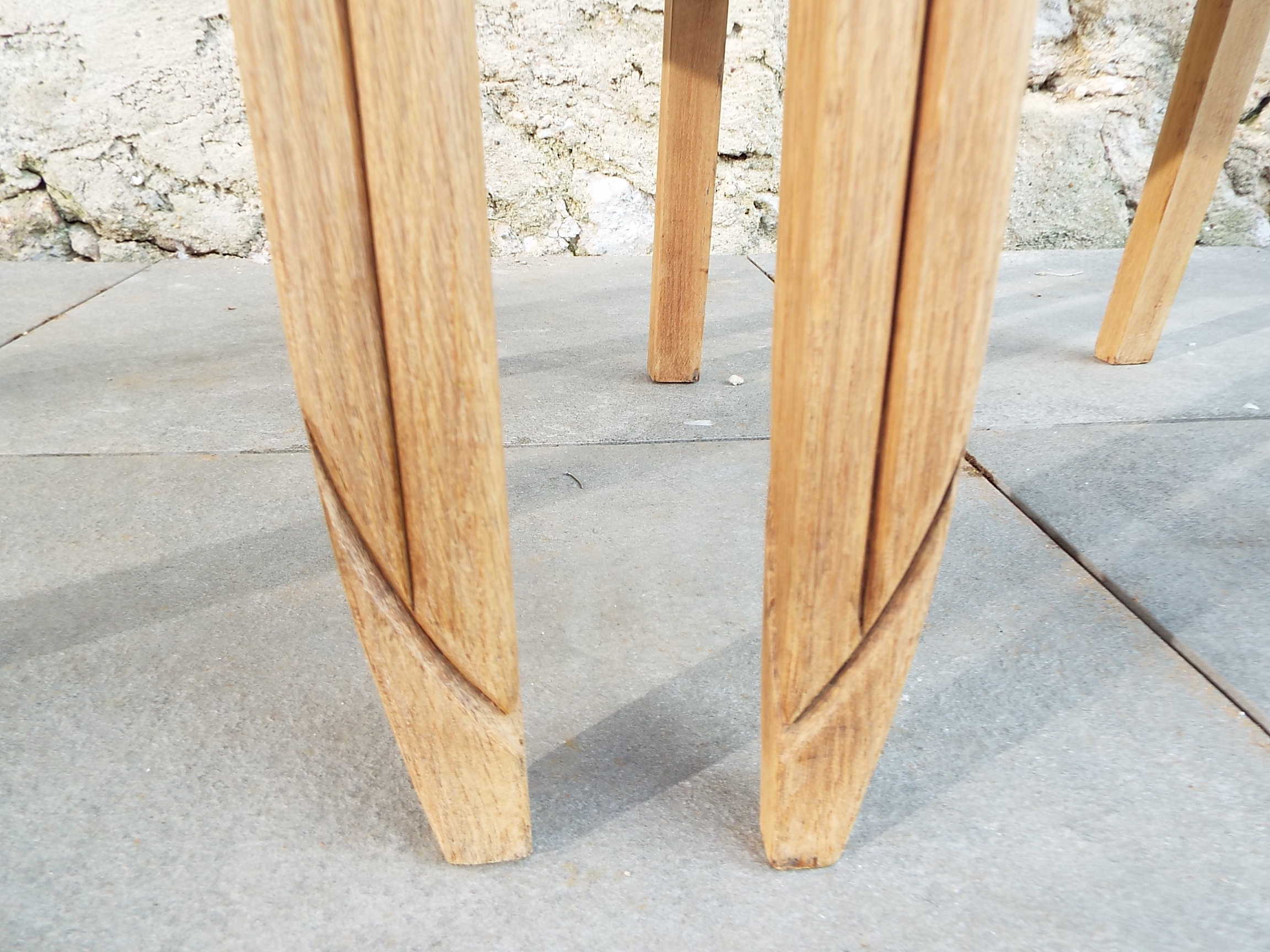 2 art deco style chairs