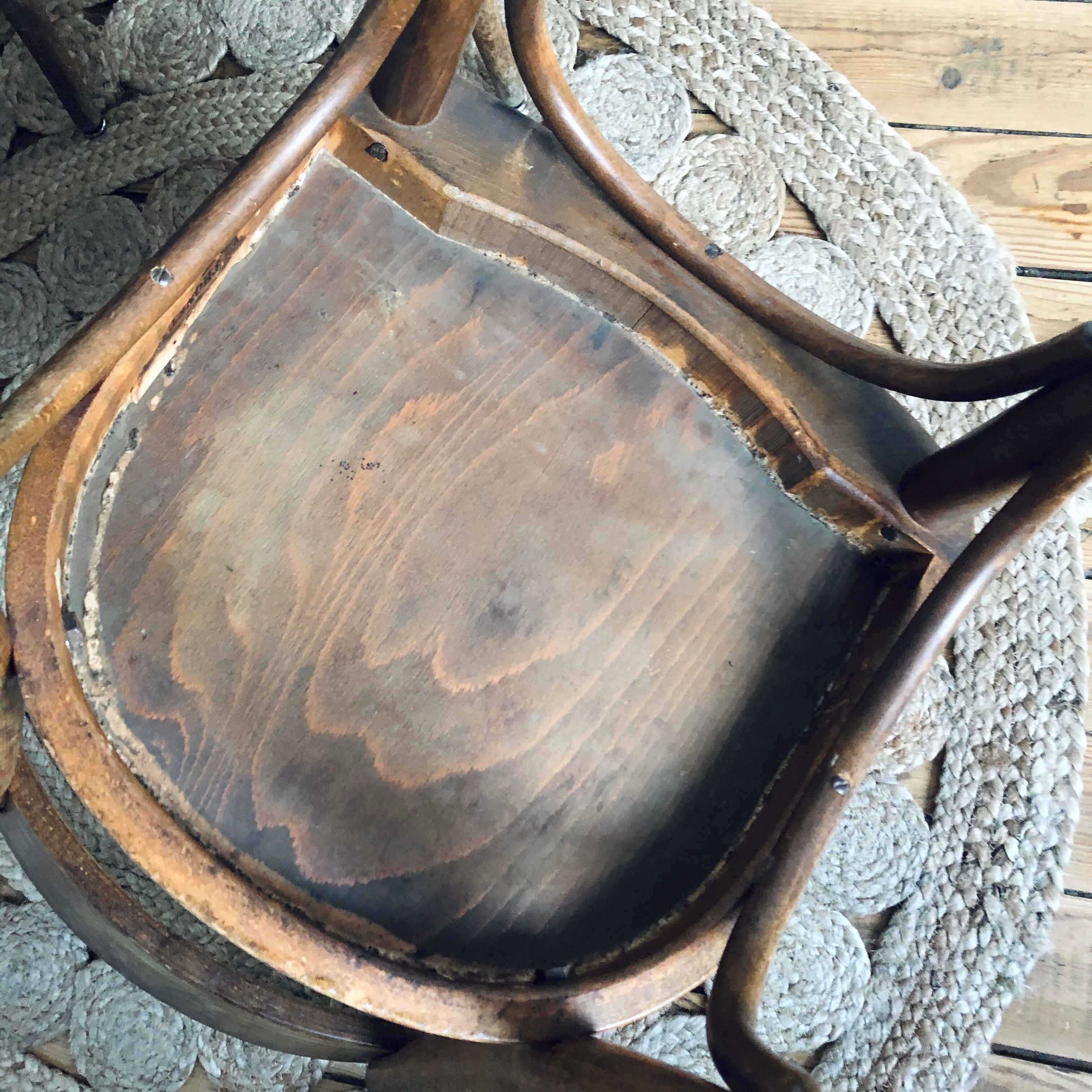 Lot of 4 chairs bistro Thonet